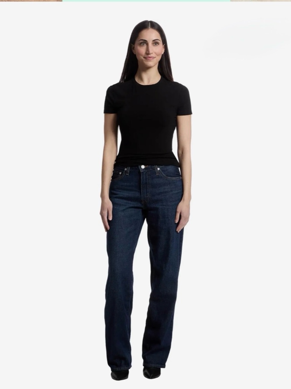 Levi's® Premium Baggy Dad Jeans, Dark Wash, NWOT, Women’s Size 28/30
